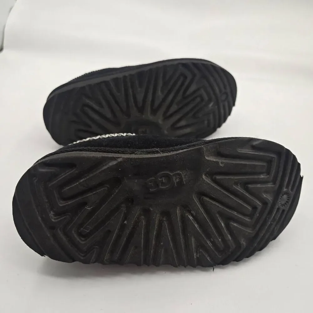 Ugg Tasman Size 11 Black Toddler Girls Boys